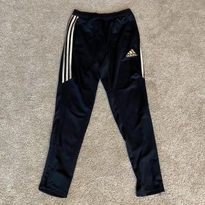 adidas Soccer Tiro 17 Training Pant Black Gold